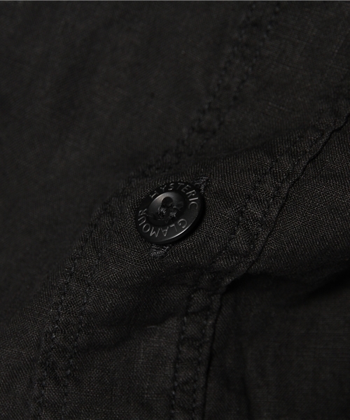 HYSTERIC GLAMOUR（ヒステリックグラマー）の「半袖ミリタリーSH（シャツ/ブラウス・メンズ・カーキ/グリーン系カモフラージュ/ブラック・SMALL/MEDIUM/LARGE）」の5枚目の写真