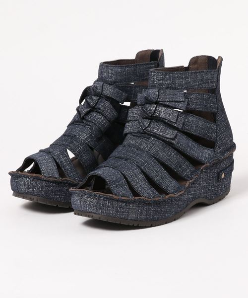 Hina Day Green（ヒナデイグリーン）の「厚底ウェッジサンダル（サンダル・レディース・ブルー系その他/ブラック/ホワイト・XL/S/M/LL/L）」の7枚目の写真