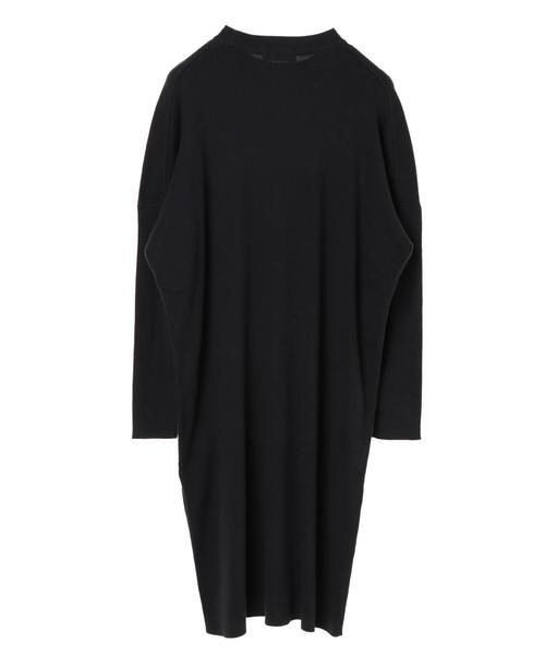 AMERICAN HOLIC(アメリカンホリック)の「ハイネック片畦ニットワンピース*(ワンピース・レディース・ベージュ/ネイビー/アイボリー・FREE)」の13枚目の写真