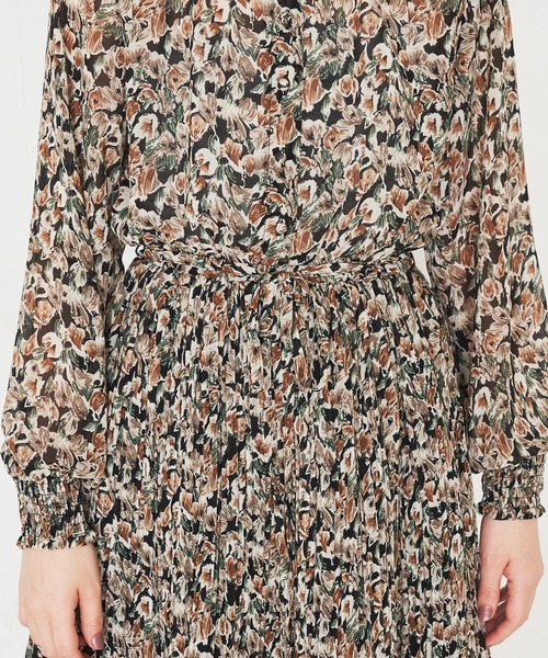 natural couture(ナチュラルクチュール)の「アシメプリーツプチハイフリルワンピース(ワンピース・レディース・ベージュ/サックスブルー/ピンク/その他1/その他2/その他3・FREE)」の11枚目の写真