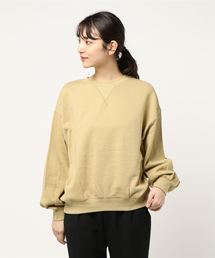 AMERICAN HOLIC | ガゼット付き裏毛コクーンチュニック＊(スウェット)