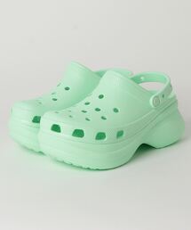 クロックス crocs クロックス クラシック ベイ クロッグ ウィメンcrocs classic bae clog w/厚底 サンダル