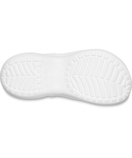 crocs（クロックス）の「クロックス crocs クロックス クラシック ベイ クロッグ ウィメンcrocs classic bae clog w/厚底 サンダル（サンダル・レディース・ホワイト/ブラック/ピンク/ミント/フューシャピンク/シャーベット/ベージュ/レモンイエロー・22cm/23cm/24cm/25cm/21cm/26cm/27cm/20cm）」の17枚目の写真