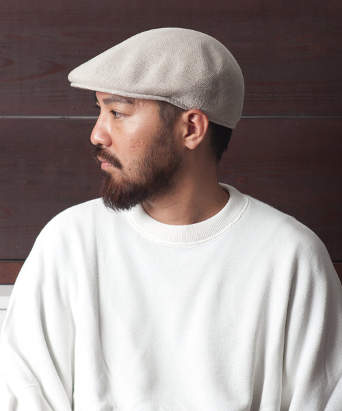 RACAL（ラカル）の「SP Knit Hunting / SP サーモニットハンチング（ハンチング/ベレー帽・メンズ・ライトグレー/ブラック/ベージュ/ネイビー/モスグリーン/グレー/パープル/ブラウン/レッド/オフホワイト・MEDIUM/LARGE）」の12枚目の写真