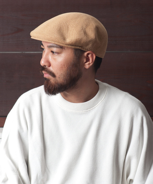 RACAL（ラカル）の「SP Knit Hunting / SP サーモニットハンチング（ハンチング/ベレー帽・メンズ・ライトグレー/ブラック/ベージュ/ネイビー/モスグリーン/グレー/パープル/ブラウン/レッド/オフホワイト・MEDIUM/LARGE）」の15枚目の写真