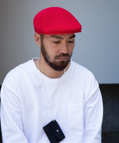 RACAL（ラカル）の「SP Knit Hunting / SP サーモニットハンチング（ハンチング/ベレー帽・メンズ・ライトグレー/ブラック/ベージュ/ネイビー/モスグリーン/グレー/パープル/ブラウン/レッド/オフホワイト・MEDIUM/LARGE）」の17枚目の写真