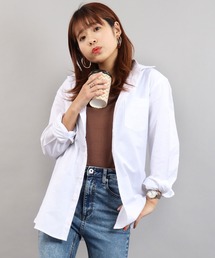 Stretch long sleeve oxford shirt / ストレッチ 長袖オックスフォードシャツ カラーシャツ unisex