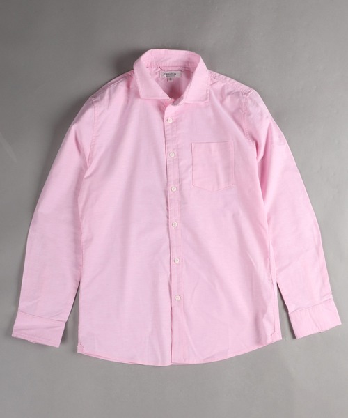 EVOLUTION(エボリューション)の「Stretch long sleeve oxford shirt / ストレッチ 長袖オックスフォードシャツ カラーシャツ unisex(シャツ/ブラウス・メンズ・ピンク/オフホワイト/ベージュ/ミント/ネイビー/オレンジ・XL/M/L)」の14枚目の写真