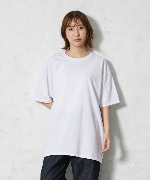 FRUIT OF THE LOOM（フルーツオブザルーム）の「【Fruit of the Loom/フルーツオブザルーム】Tシャツ 無地　ユニセックス クルーネック（Tシャツ/カットソー・メンズ・ホワイト/ブラック・SMALL/MEDIUM/LARGE/X-LARGE）」の20枚目の写真