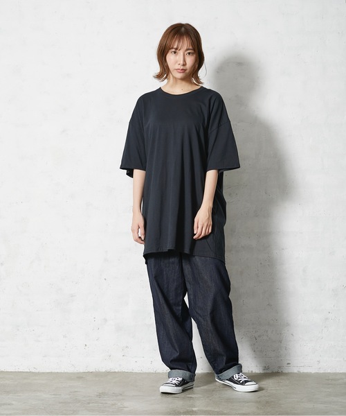 FRUIT OF THE LOOM（フルーツオブザルーム）の「【Fruit of the Loom/フルーツオブザルーム】Tシャツ 無地　ユニセックス クルーネック（Tシャツ/カットソー・メンズ・ホワイト/ブラック・SMALL/MEDIUM/LARGE/X-LARGE）」の13枚目の写真