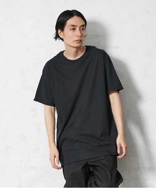 FRUIT OF THE LOOM（フルーツオブザルーム）の「【Fruit of the Loom/フルーツオブザルーム】Tシャツ 無地　ユニセックス クルーネック（Tシャツ/カットソー・メンズ・ホワイト/ブラック・SMALL/MEDIUM/LARGE/X-LARGE）」の12枚目の写真