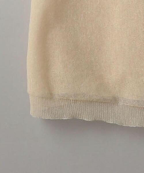 TAN（タン）の「＜TAN＞シアーフレアスカート/ベージュо（スカート・レディース・ベージュ・FREE）」の4枚目の写真