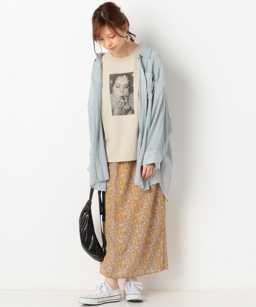 archives（アルシーヴ）の「楊柳クレープシャツ（シャツ/ブラウス・レディース・パープル/イエロー/アイボリー/ミント・MEDIUM）」の22枚目の写真