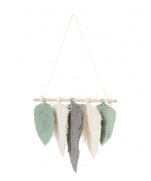 BAYFLOW（ベイフロー）の「BFマクラメタペ　フェザー（インテリア雑貨・レディース・その他1・0）」の2枚目の写真