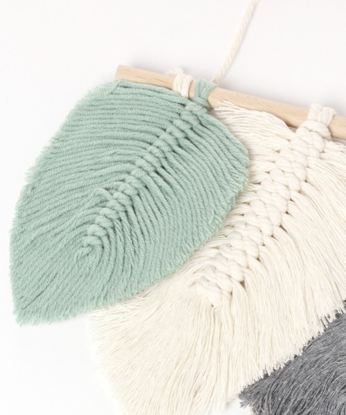 BAYFLOW（ベイフロー）の「BFマクラメタペ　フェザー（インテリア雑貨・レディース・その他1・0）」の7枚目の写真