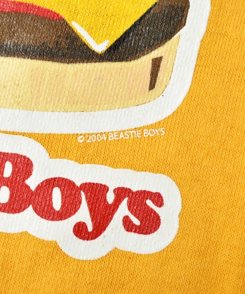 00s BEASTIE BOYS ビースティ・ボーイズ バンドTシャツ オレンジ BAND GOODS】(バンドグッズ) BEASTIE BOYS LOGO TEE