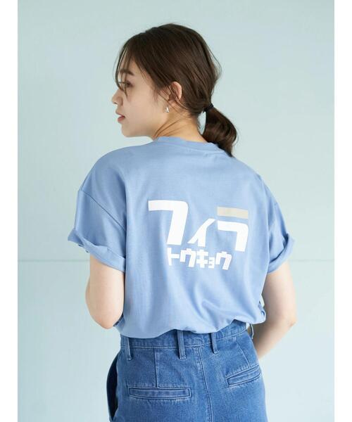 FILA(フィラ)★UNISEX_アーティストleejinFILA ON BEACH Tシャツ FILA(フィラ)☆UNISEX_アーティストleejinFILA ON BEACH Tシャツ