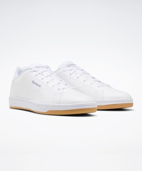 Reebok（リーボック）の「ロイヤル コンプリート クリーン 2.0 / Royal Complete Clean 2.0（スニーカー・レディース・ホワイト×パープル/ブラック×ピンク/ブラック×ゴールド/ホワイト・23.5cm/25.5cm/22.0cm/25.0cm/24.5cm/22.5cm/24.0cm/23.0cm/26.0cm）」の5枚目の写真