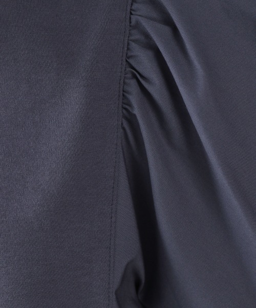 LOWRYS FARM（ローリーズファーム）の「キリカエソデボリュームワンピース　894187（ワンピース・レディース・ブラック/ベージュ/パープル・FREE）」の9枚目の写真