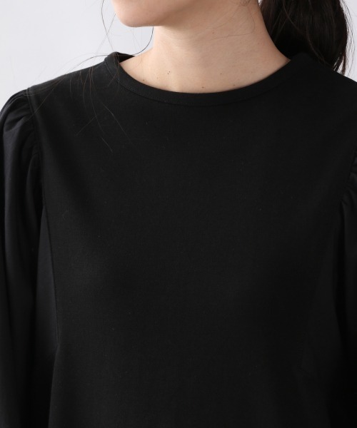 LOWRYS FARM（ローリーズファーム）の「キリカエソデボリュームワンピース　894187（ワンピース・レディース・ブラック/ベージュ/パープル・FREE）」の17枚目の写真