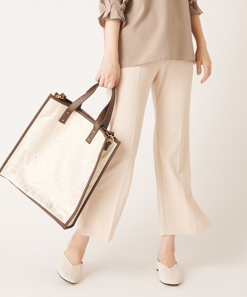 Natural Couture ナチュラルクチュール の カットカルゼフレアパンツmサイズ その他パンツ Wear