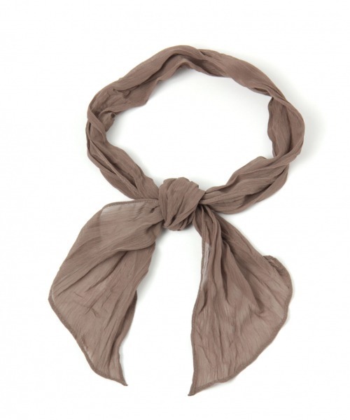 GLOBAL WORK（グローバルワーク）の「アソートスカーフ/897539（その他ヘアアクセサリー・レディース・ブラウン/グレー/ライトベージュ/ホワイト/ダークブラウン/ホワイト系その他2・FREE）」の5枚目の写真