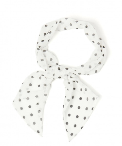 GLOBAL WORK（グローバルワーク）の「アソートスカーフ/897539（その他ヘアアクセサリー・レディース・ブラウン/グレー/ライトベージュ/ホワイト/ダークブラウン/ホワイト系その他2・FREE）」の2枚目の写真