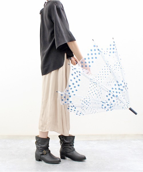 ALETTA(アレッタ)の「ALETTA/アレッタ 雨天兼用 究極のエンジニアレインブーツ(レインシューズ・レディース・ブラック/ダークブラウン/ネイビー/ブラウン/グレー/クリアブラック/ライトベージュ/アッシュブラウン・L/LL/M/S)」の16枚目の写真