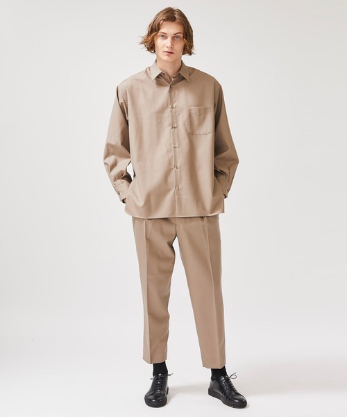 STUDIOUS別注　ペグトップトラウザー EX.PEGTOP TROUSERS marka（マーカ）の「STUDIOUS別注 ペグトップトラウザー/EX