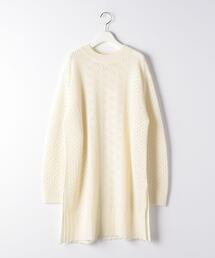 BRACTMENT（ブラクトメント）の「『BRACTMENT(ブラクトメント)』 BM W ガラアミ チュニック（ニット/セーター）」