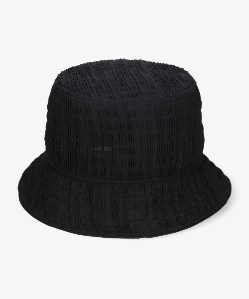 OVERRIDE（オーバーライド）の「【OVERRIDE】OR GATHER BUCKET HAT/（ハット・レディース・ホワイト/グリーン/ブラック・M/57.5cm）」の10枚目の写真