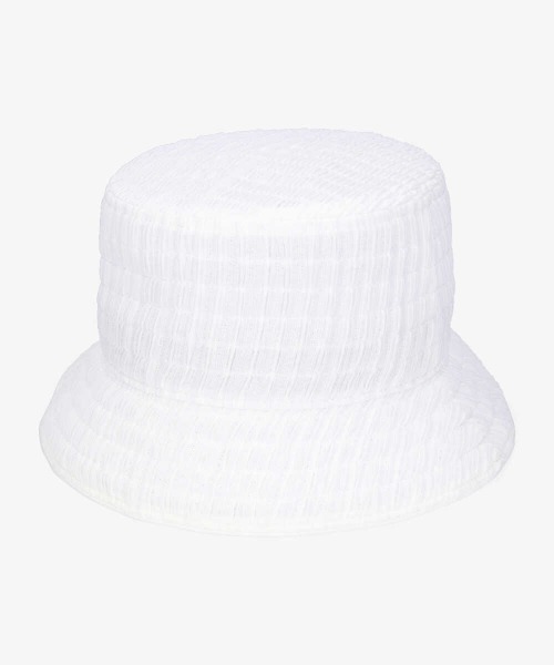 OVERRIDE（オーバーライド）の「【OVERRIDE】OR GATHER BUCKET HAT/（ハット・レディース・ホワイト/グリーン/ブラック・M/57.5cm）」の21枚目の写真