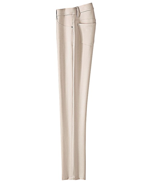 BELLUNA(ベルーナ)の「なめらかライトボンディング美脚パンツ股下65cm(その他パンツ・レディース・ブラック/モカ/ブラック系その他/チャコール/チェック/ブラウン系その他/アイボリー・SMALL/MEDIUM/LARGE/X-LARGE)」の1枚目の写真
