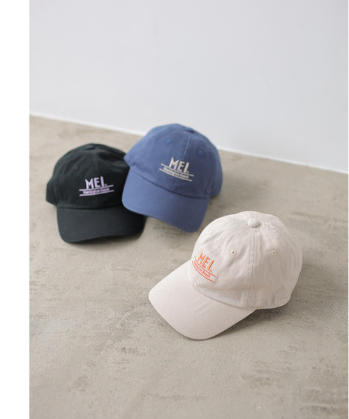 MEI（メイ）の「・MEI ロゴキャップ＊（キャップ・レディース・ブラック/ベージュ/ブルー・FREE）」の16枚目の写真