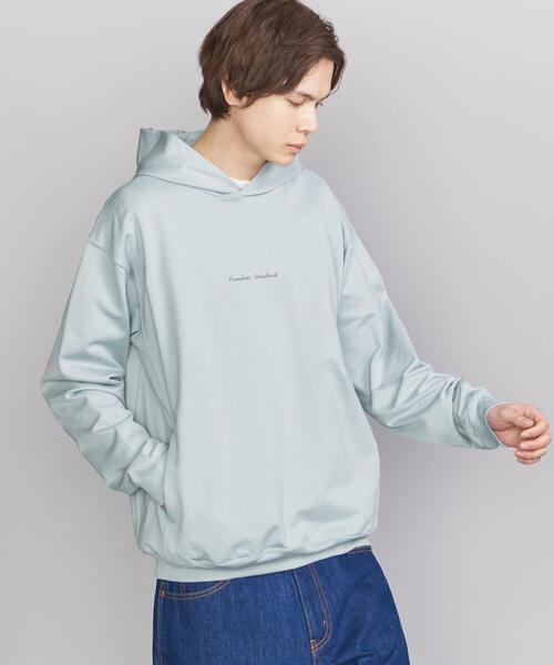 BEAUTY&YOUTH UNITED ARROWS（ビューティーアンドユースユナイテッドアローズ）の「BY シャイニースウェット FREEDOM STANDARD パーカー（パーカー・メンズ・ライトグレー/ライトブルー/ライム・SMALL/MEDIUM/LARGE/X-LARGE）」の10枚目の写真