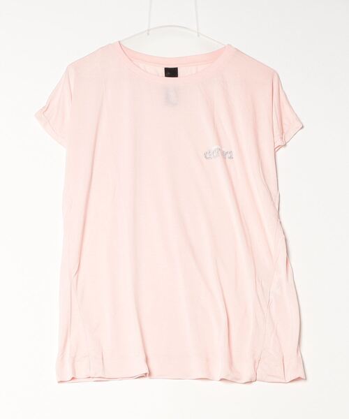 DIMENSIONE danza(ディメンシオーネ ダンツァ)の「T-SHIRT(Tシャツ/カットソー・レディース・スモークピンク/ブラック/ホワイト・LARGE/X-SMALL/MEDIUM/SMALL)」の3枚目の写真