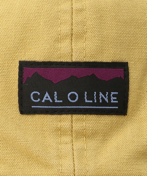 CAL O LINE(キャルオーライン)の「CAL O LINE /キャルオーライン COTTON CAP コットンキャップ(キャップ・メンズ・イエロー/パープル/ブラック/ベージュ・FREE)」の8枚目の写真
