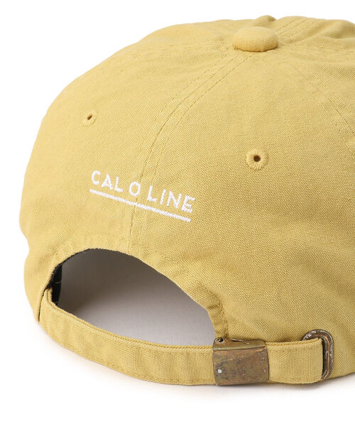CAL O LINE(キャルオーライン)の「CAL O LINE /キャルオーライン COTTON CAP コットンキャップ(キャップ・メンズ・イエロー/パープル/ブラック/ベージュ・FREE)」の9枚目の写真