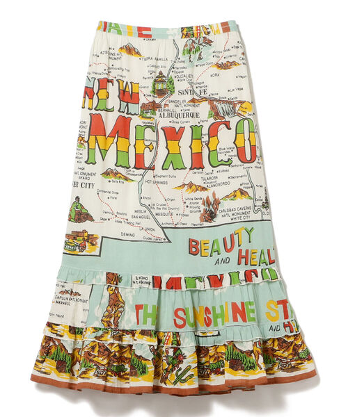 BEAMS BOY（ビームスボーイ）の「BINDU / マップ スカート（スカート  