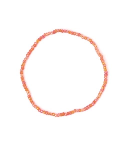 studio CLIP(スタディオクリップ)の「ビーズゴムブレス(ブレスレット・レディース・パープル/イエロー/その他1/ブルー/ベージュ/グリーン/レッド・FREE)」の7枚目の写真