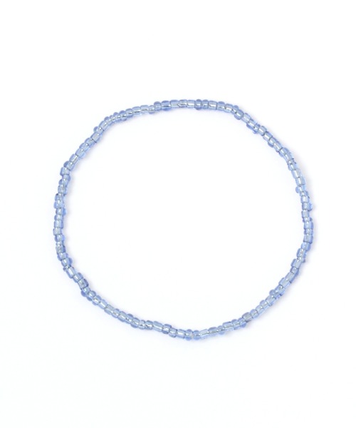 studio CLIP(スタディオクリップ)の「ビーズゴムブレス(ブレスレット・レディース・パープル/イエロー/その他1/ブルー/ベージュ/グリーン/レッド・FREE)」の4枚目の写真