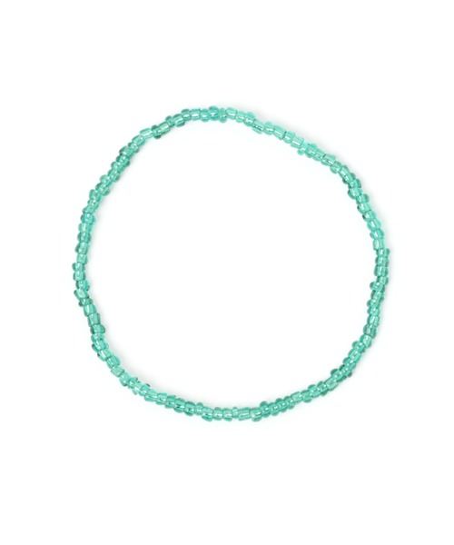 studio CLIP(スタディオクリップ)の「ビーズゴムブレス(ブレスレット・レディース・パープル/イエロー/その他1/ブルー/ベージュ/グリーン/レッド・FREE)」の11枚目の写真