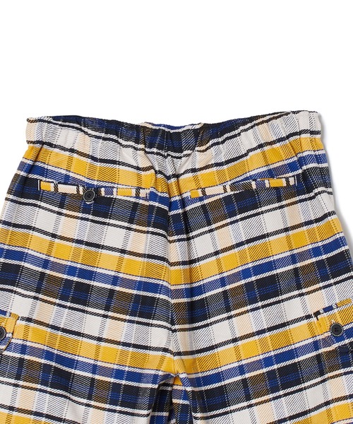 CONVERSE STARS(コンバーススターズ)の「チェックショートパンツ(その他パンツ・メンズ・ブラック/イエロー・FREE)」の7枚目の写真