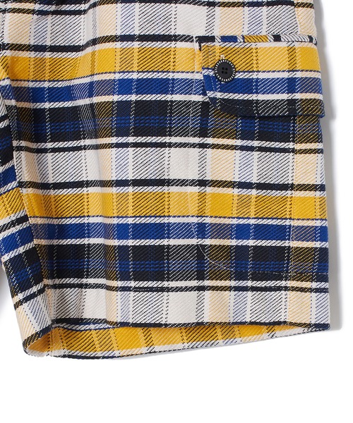 CONVERSE STARS(コンバーススターズ)の「チェックショートパンツ(その他パンツ・メンズ・ブラック/イエロー・FREE)」の10枚目の写真