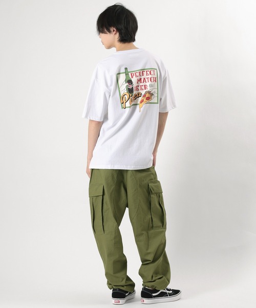 make a ray!（メイク ア レイ！）の「バルーンワイドカーゴパンツ 6ポケットパンツ/ リップストップ（カーゴパンツ・メンズ・ブラック/ベージュ/オリーブ・M/L/XL）」の18枚目の写真