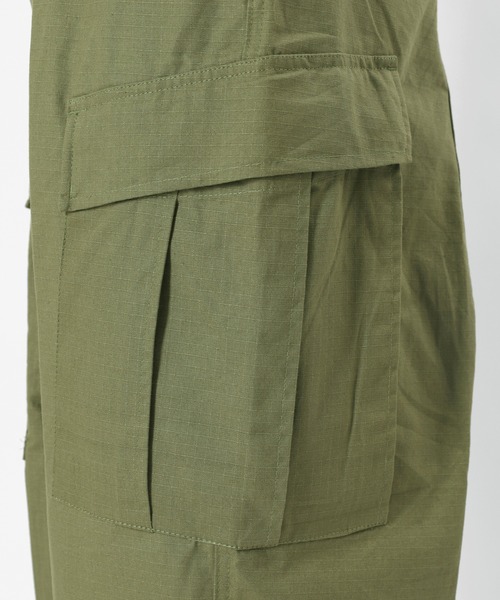 make a ray!（メイク ア レイ！）の「バルーンワイドカーゴパンツ 6ポケットパンツ/ リップストップ（カーゴパンツ・メンズ・ブラック/ベージュ/オリーブ・M/L/XL）」の11枚目の写真