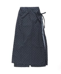 Otonato | ラップ総柄パンツ 9分丈_ママ【親子でおそろいリンクコーデ】(その他パンツ)