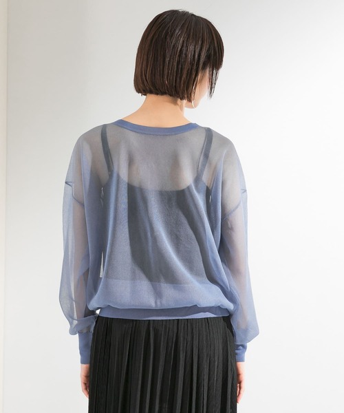 KBF（ケイビーエフ）の「シアールーズカーディガン（カーディガン/ボレロ・レディース・ピンク系その他/アイボリー/ブラック/ブルー・ONE）」の20枚目の写真