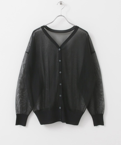 KBF（ケイビーエフ）の「シアールーズカーディガン（カーディガン/ボレロ・レディース・ピンク系その他/アイボリー/ブラック/ブルー・ONE）」の22枚目の写真