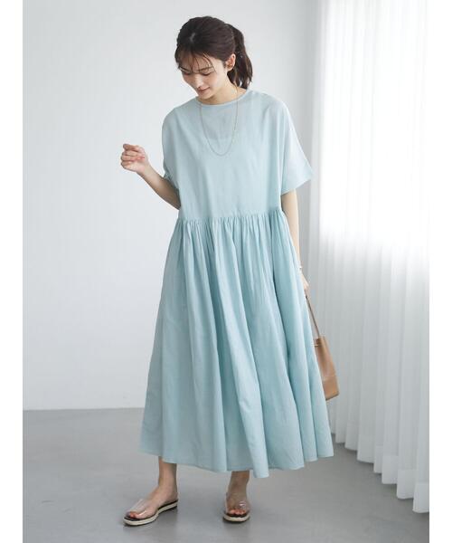 CRAFT STANDARD BOUTIQUE（クラフトスタンダードブティック）の「インドコットン ファーマーズワンピース　＊◇（ワンピース・レディース・ブルー系その他7/オフホワイト/ブラック・FREE）」の22枚目の写真